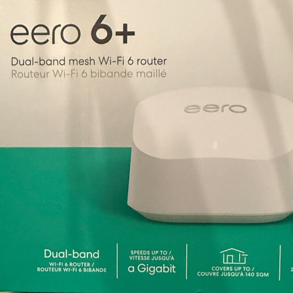 eero 6+ Mesh Wi-Fi Router - White - Picture 2 of 6